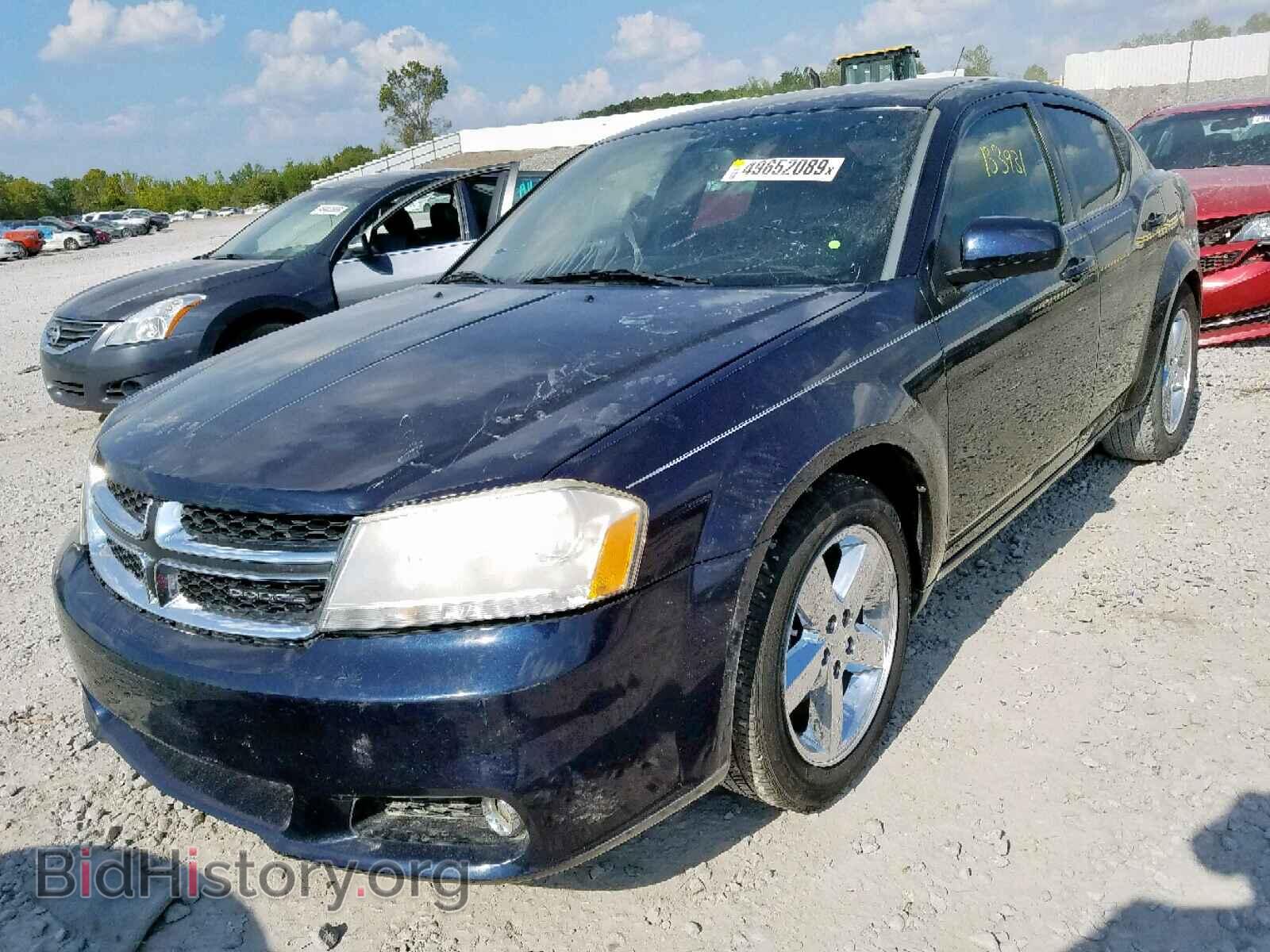 2011 DODGE AVENGER - VIN: 1B3BD2FB6BN528473 - Фото 2