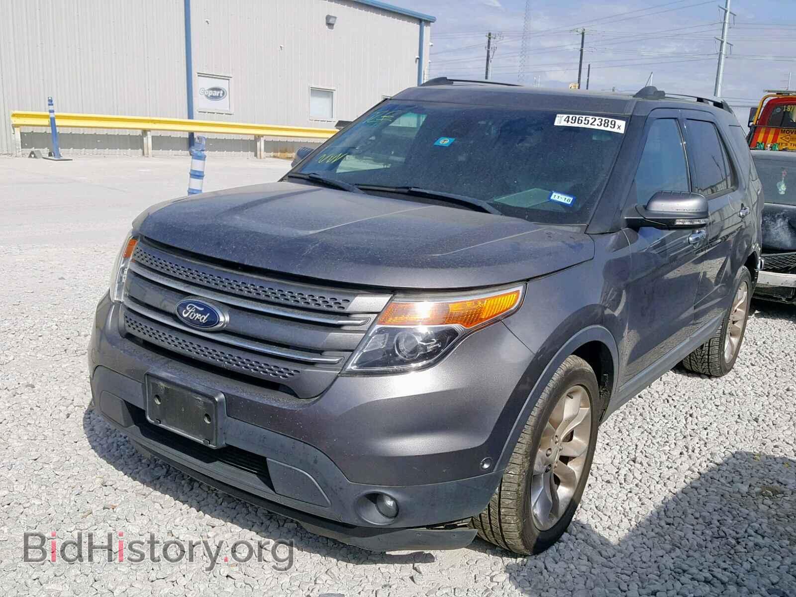 2013 FORD EXPLORER L - VIN: 1FM5K8F87DGB21581 - Фото 2