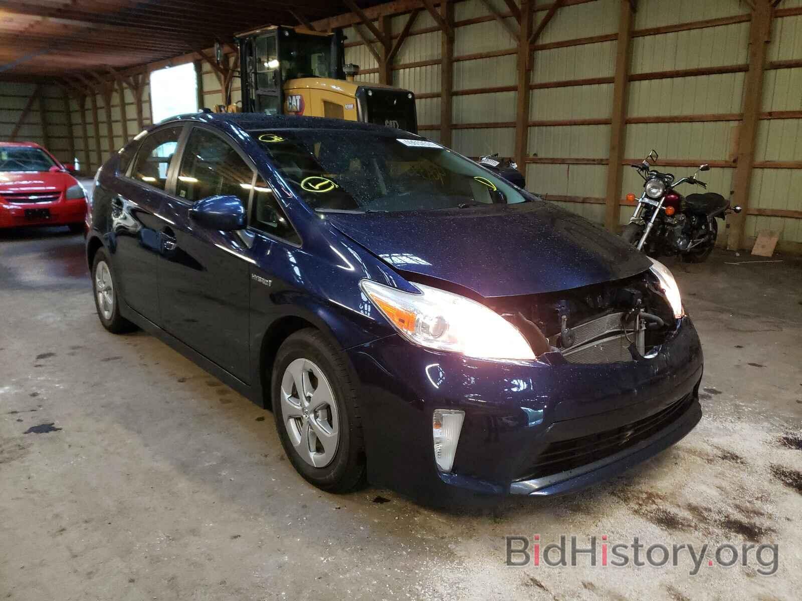 Photo JTDKN3DU1C1537516 - TOYOTA PRIUS 2012