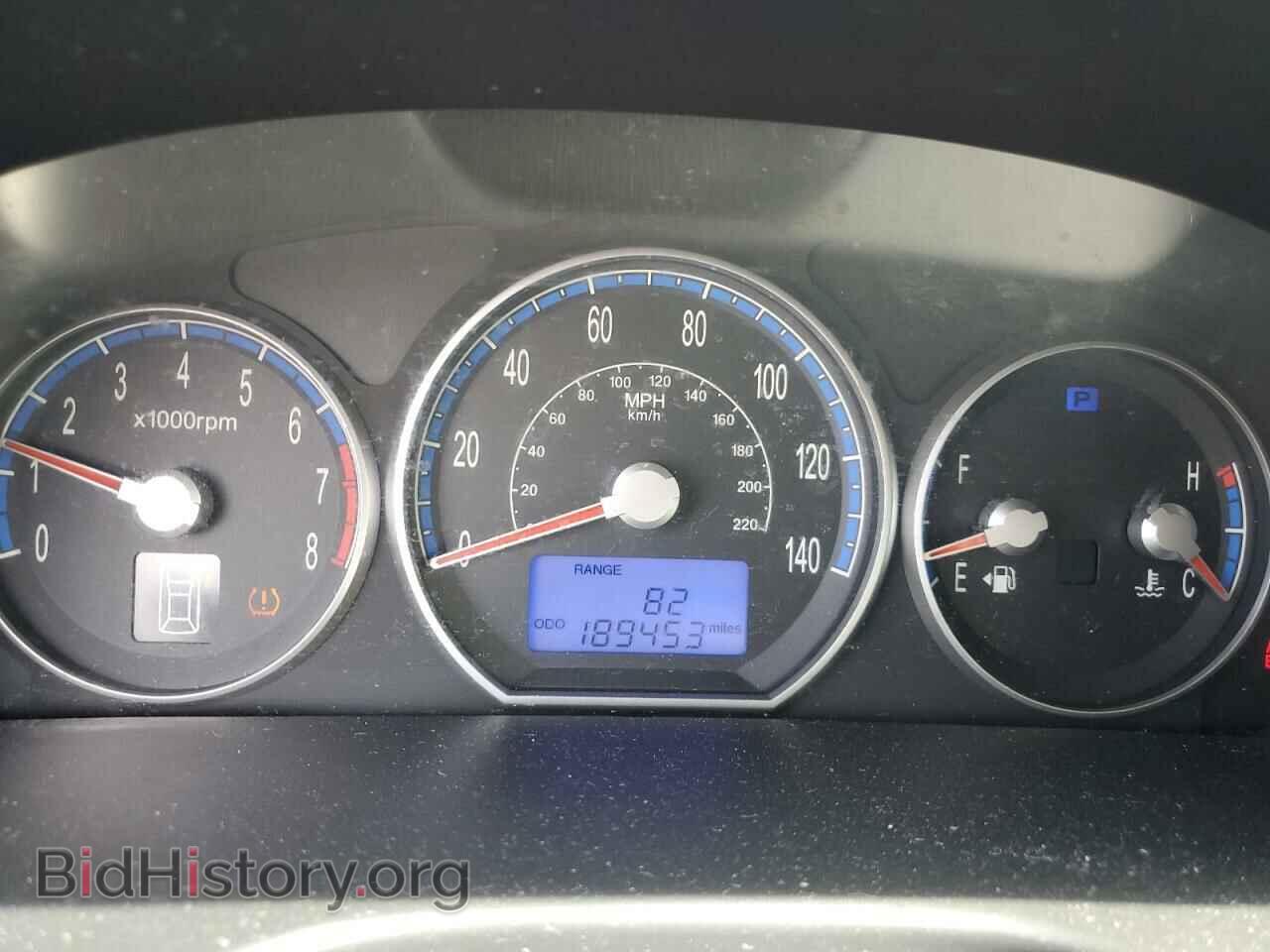 2008 HYUNDAI SANTA FE - VIN: 5NMSG73DX8H198318 - Фото 9