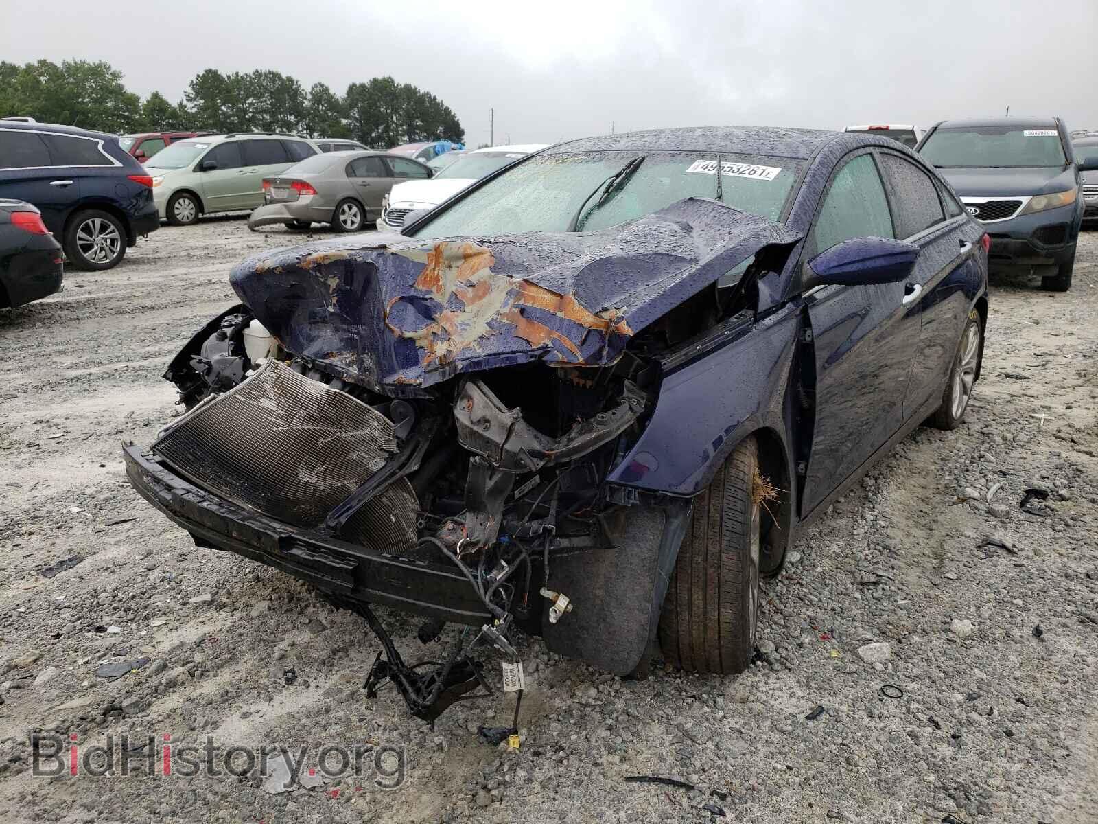 2013 HYUNDAI SONATA - VIN: 5NPEC4AC0DH677443 - Фото 2