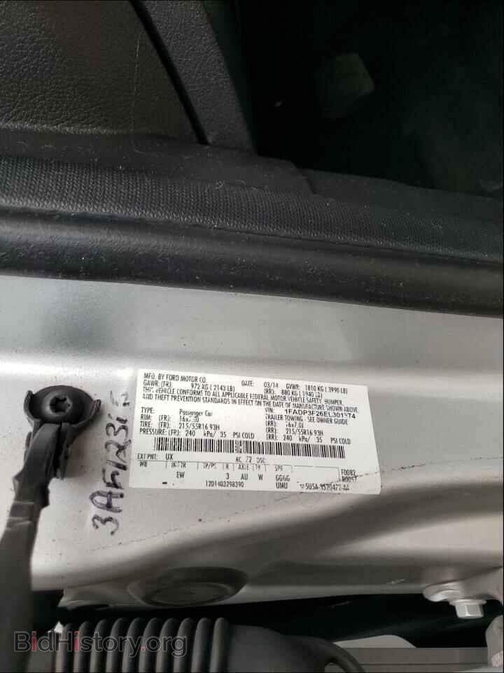 2014 FORD FOCUS - VIN: 1FADP3F26EL301374 - Photo 10