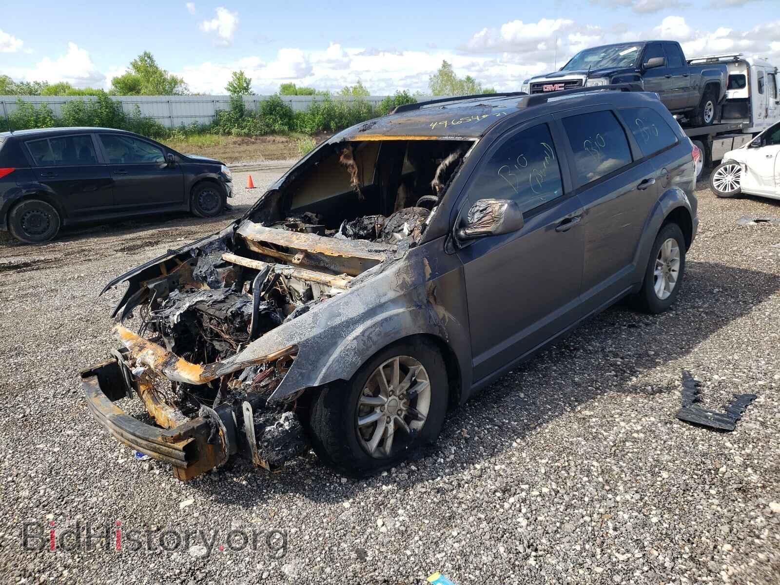 2017 DODGE JOURNEY - VIN: 3C4PDCBB1HT507992 - Фото 2