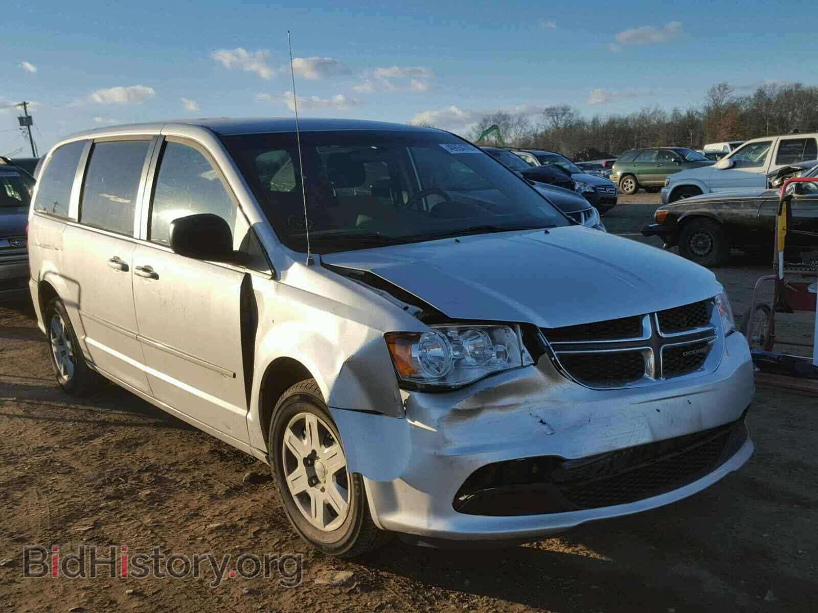 Фотография 2C4RDGBG2CR385473 - DODGE CARAVAN 2012