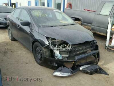 2012 Ford FOCUS Focus SE, черный — VIN 1FAHP3F20CL320100, Copart