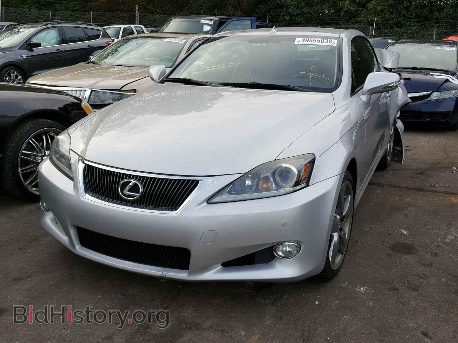2011 LEXUS IS - VIN: JTHFE2C2XB2505778 - Фото 2