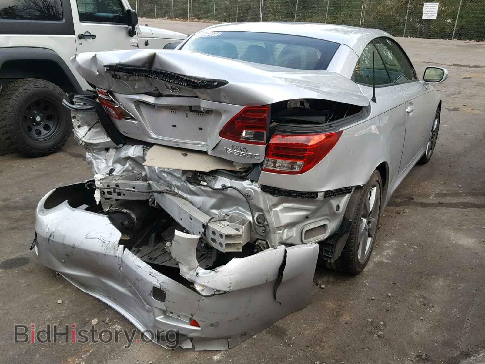 2011 LEXUS IS - VIN: JTHFE2C2XB2505778 - Фото 4