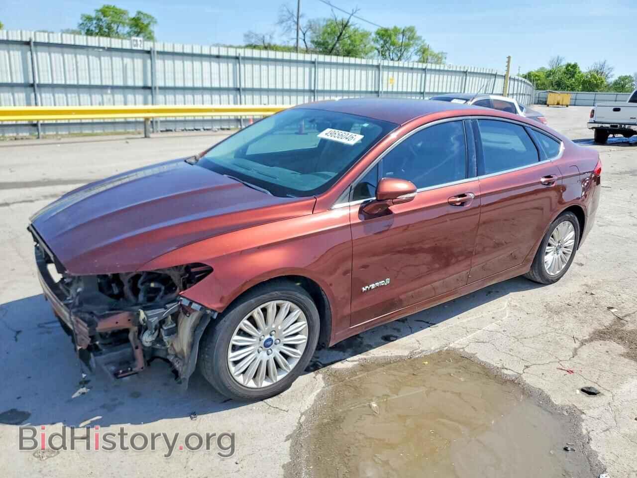 Photo 3FA6P0LU5FR254502 - FORD FUSION 2015