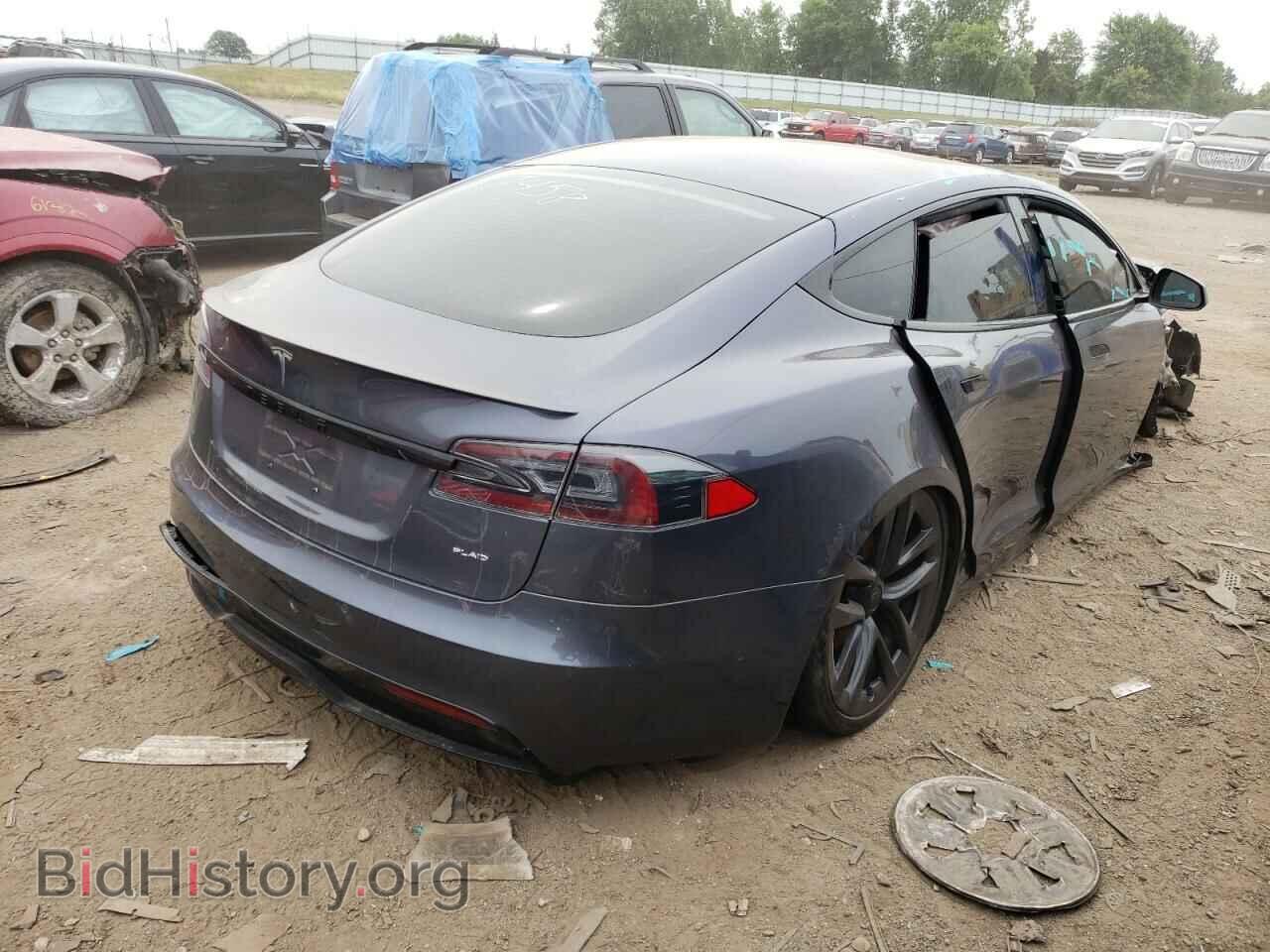 2021 TESLA MODEL S - VIN: 5YJSA1E65MF437458 - Фото 4