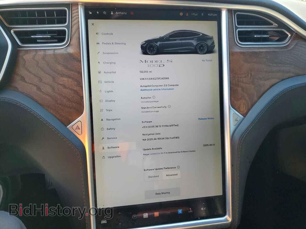 2018 TESLA MODEL S - VIN: 5YJSA1E27JF242566 - Photo 9