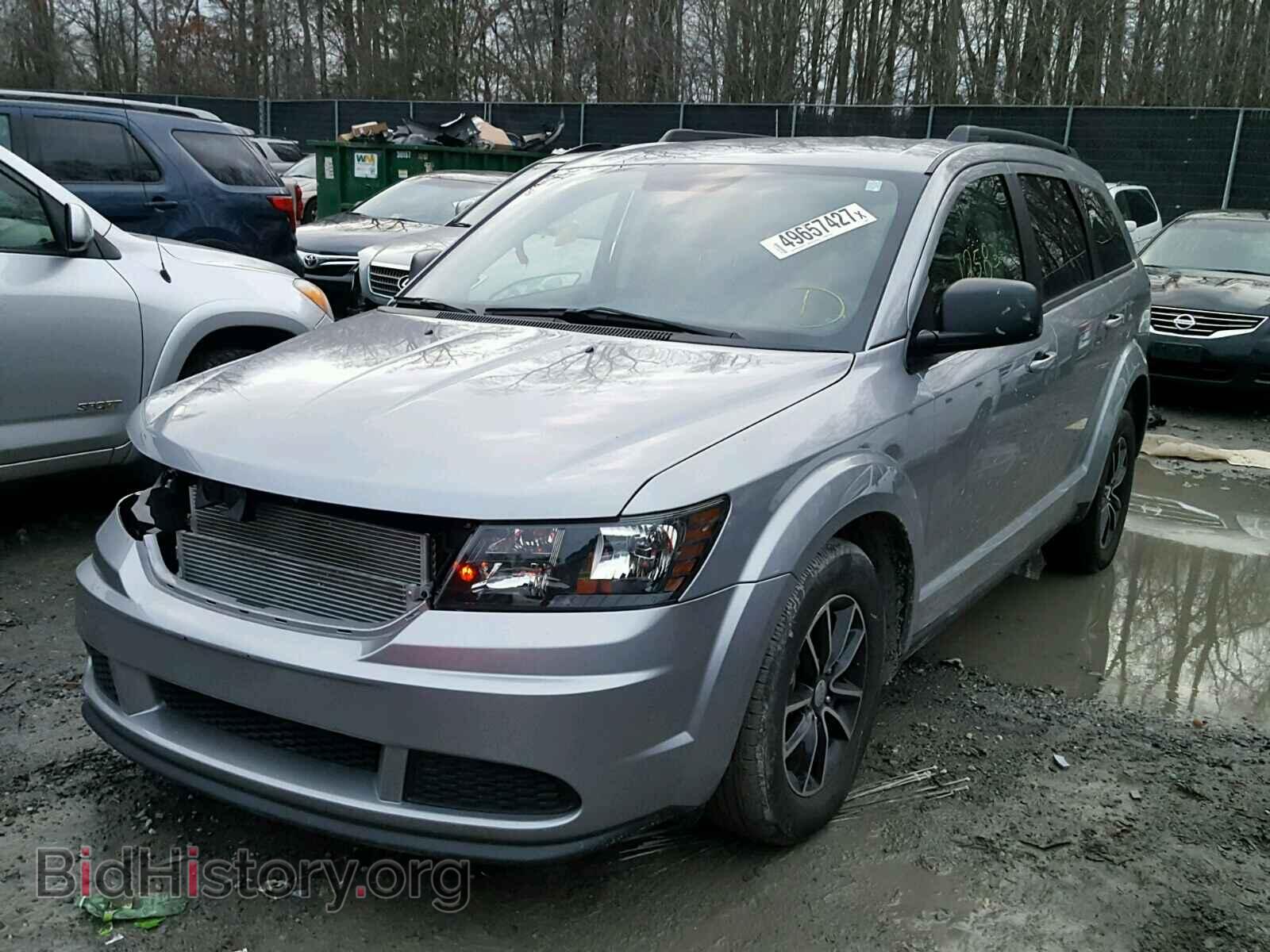 2017 DODGE JOURNEY - VIN: 3C4PDCAB5HT638800 - Фото 2