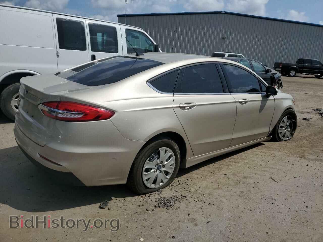 2019 FORD FUSION - VIN: 3FA6P0G70KR166360 - Фото 3