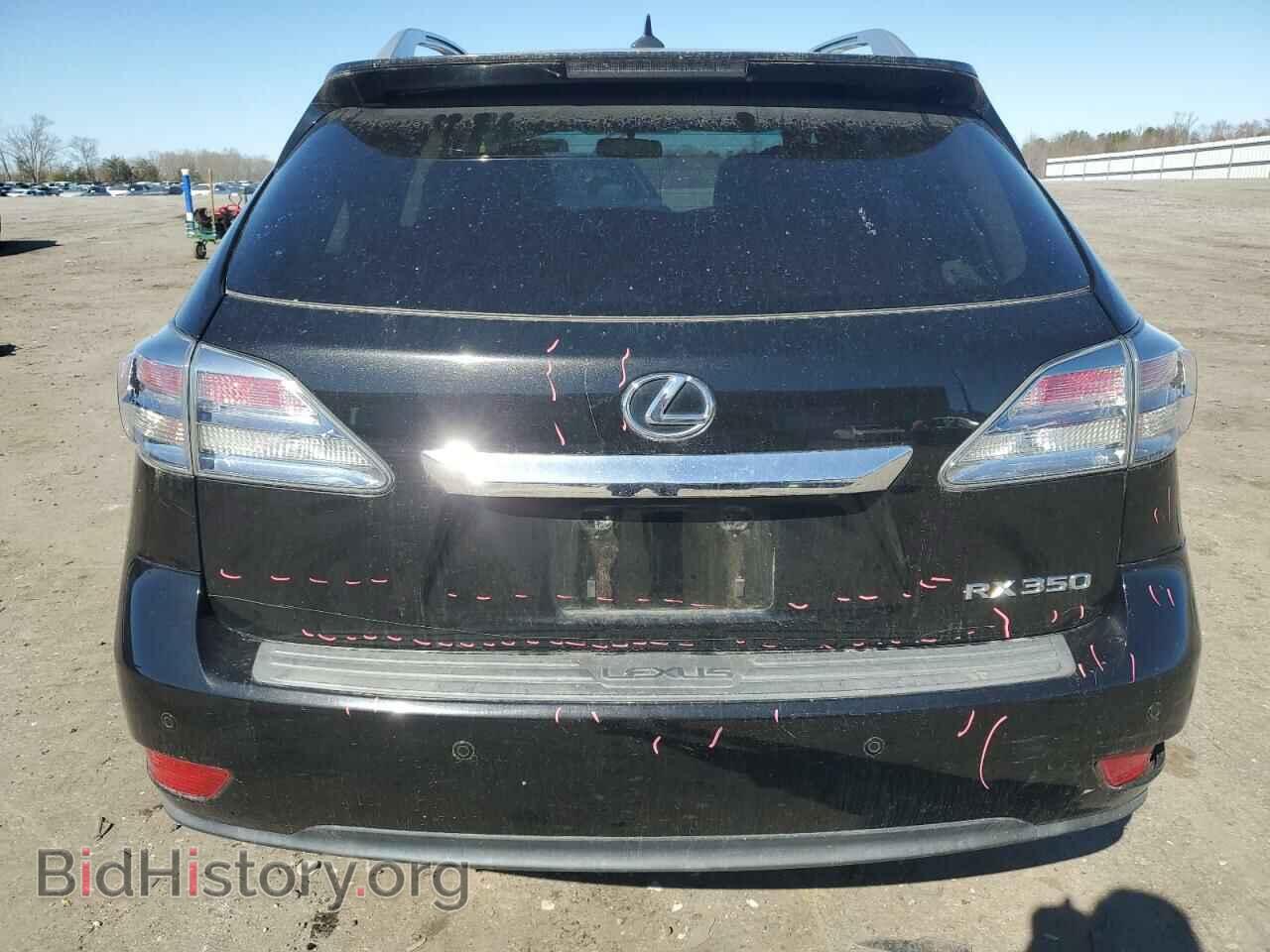 2012 LEXUS RX350 - VIN: 2T2BK1BA7CC136467 - Фото 6