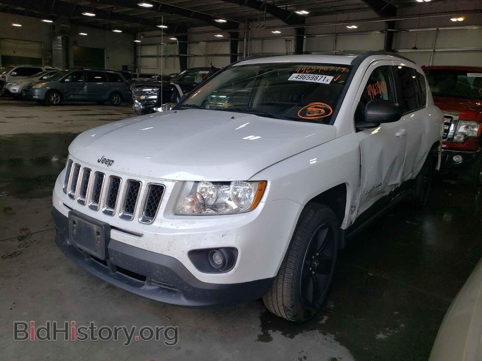 2012 JEEP COMPASS - VIN: 1C4NJDEBXCD573506 - Фото 2