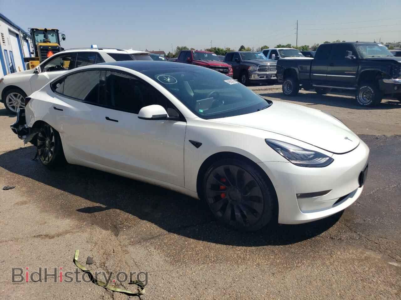 2021 TESLA MODEL 3 - VIN: 5YJ3E1EC9MF850045 - Фото 4
