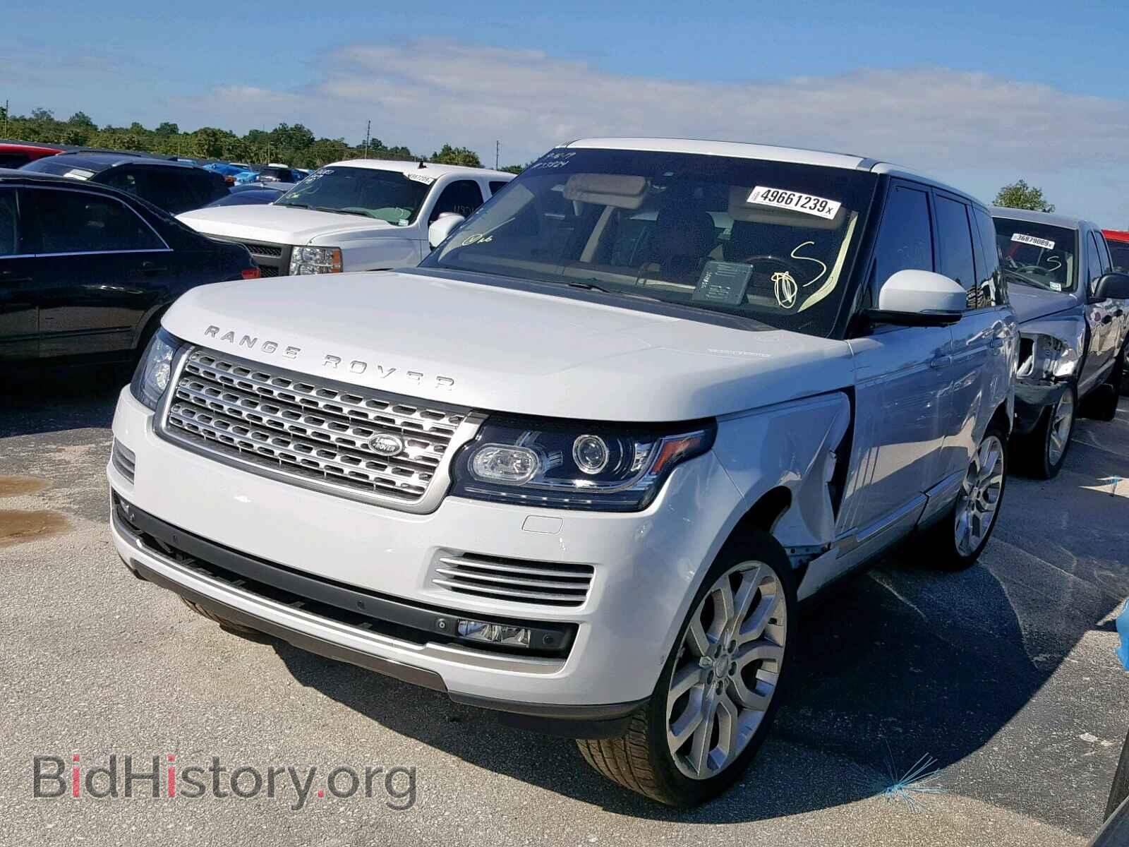2015 LAND ROVER RANGE ROVE - VIN: SALGV2TF3FA214603 - Фото 2