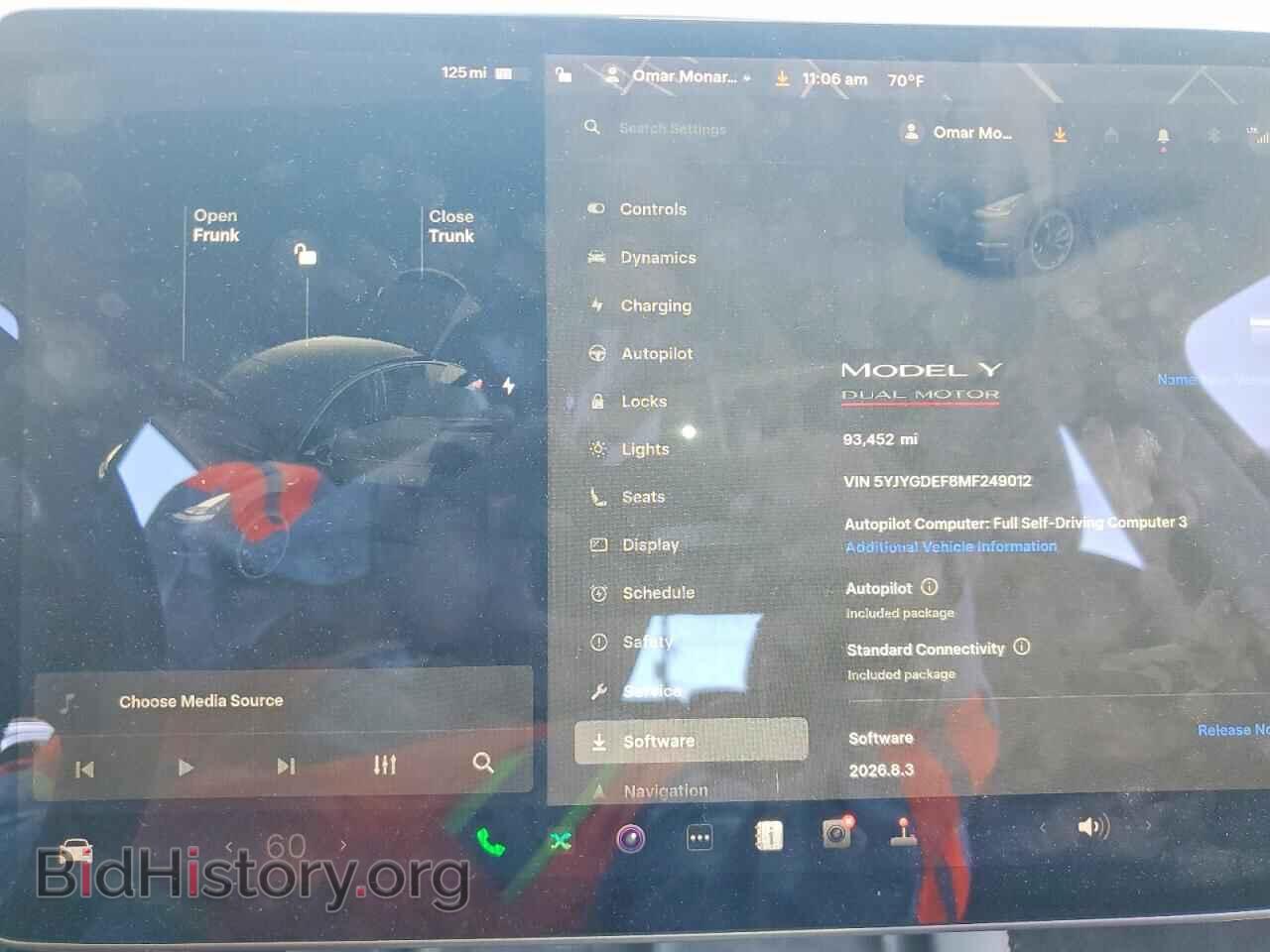 2021 TESLA MODEL Y - VIN: 5YJYGDEF8MF249012 - Фото 9