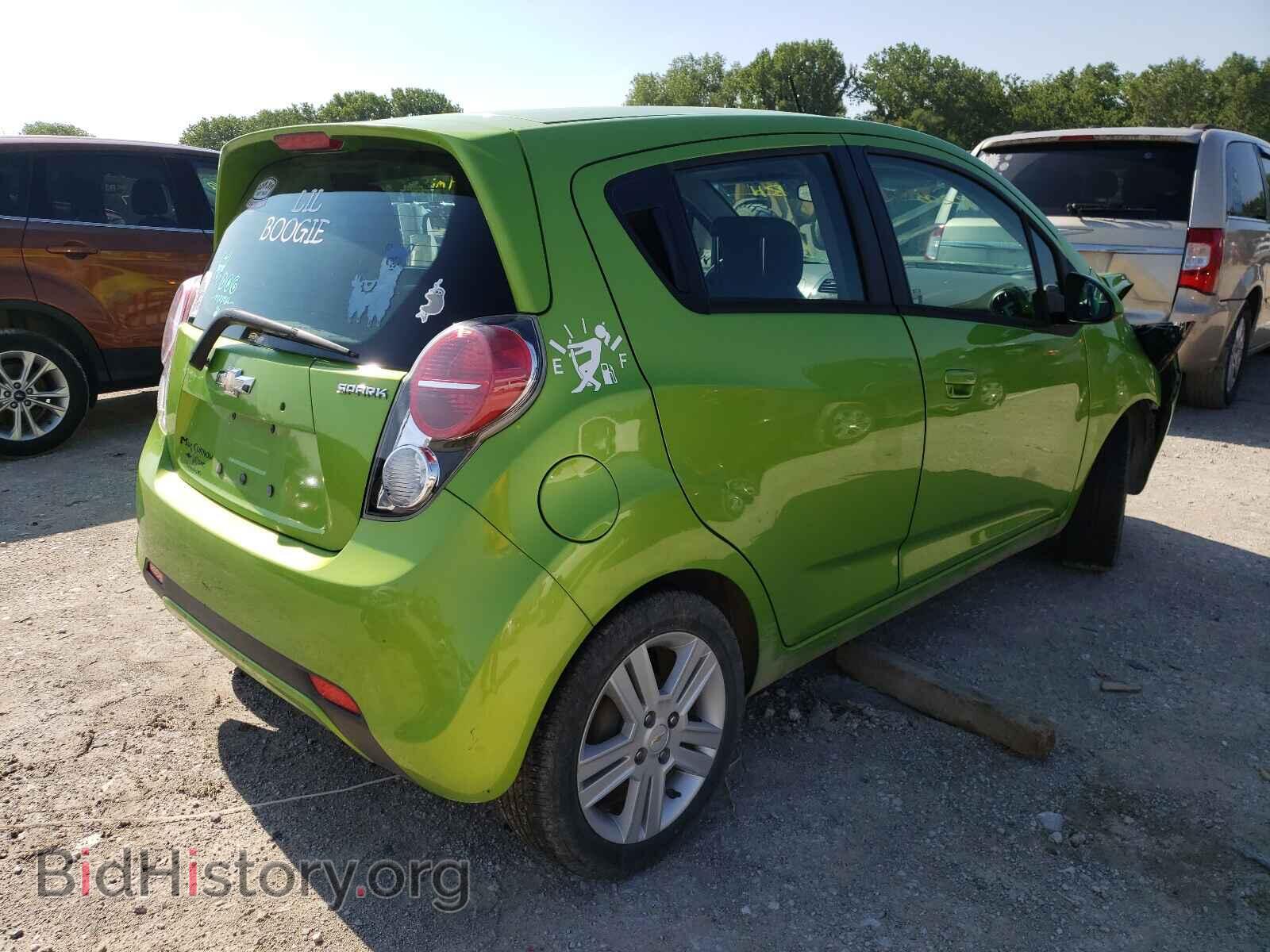 2014 CHEVROLET SPARK - VIN: KL8CB6S91EC568200 - Фото 4