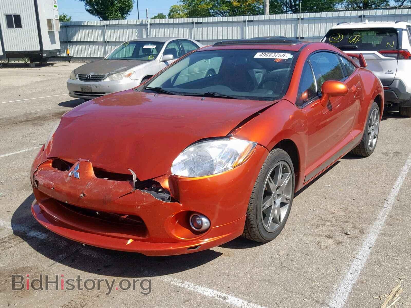 2008 MITSUBISHI ECLIPSE - VIN: 4A3AK64F78E032925 - Фото 2
