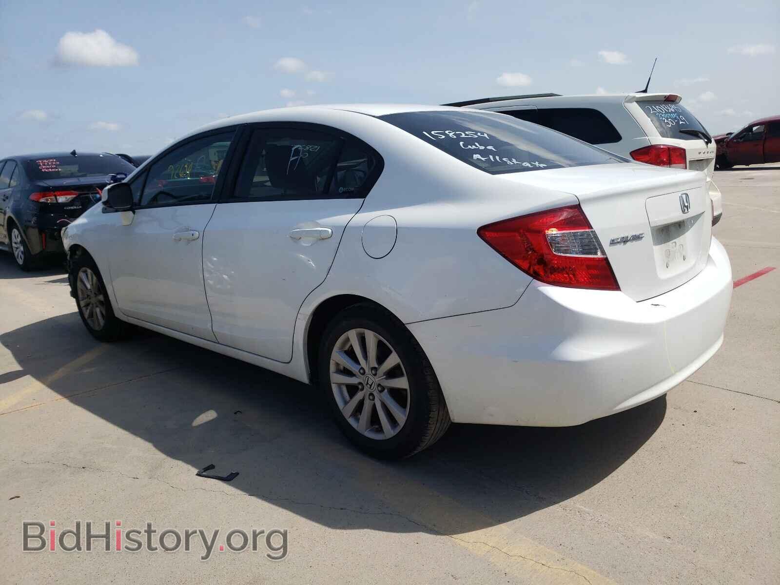 2012 HONDA CIVIC - VIN: 19XFB2F81CE109737 - Фото 3