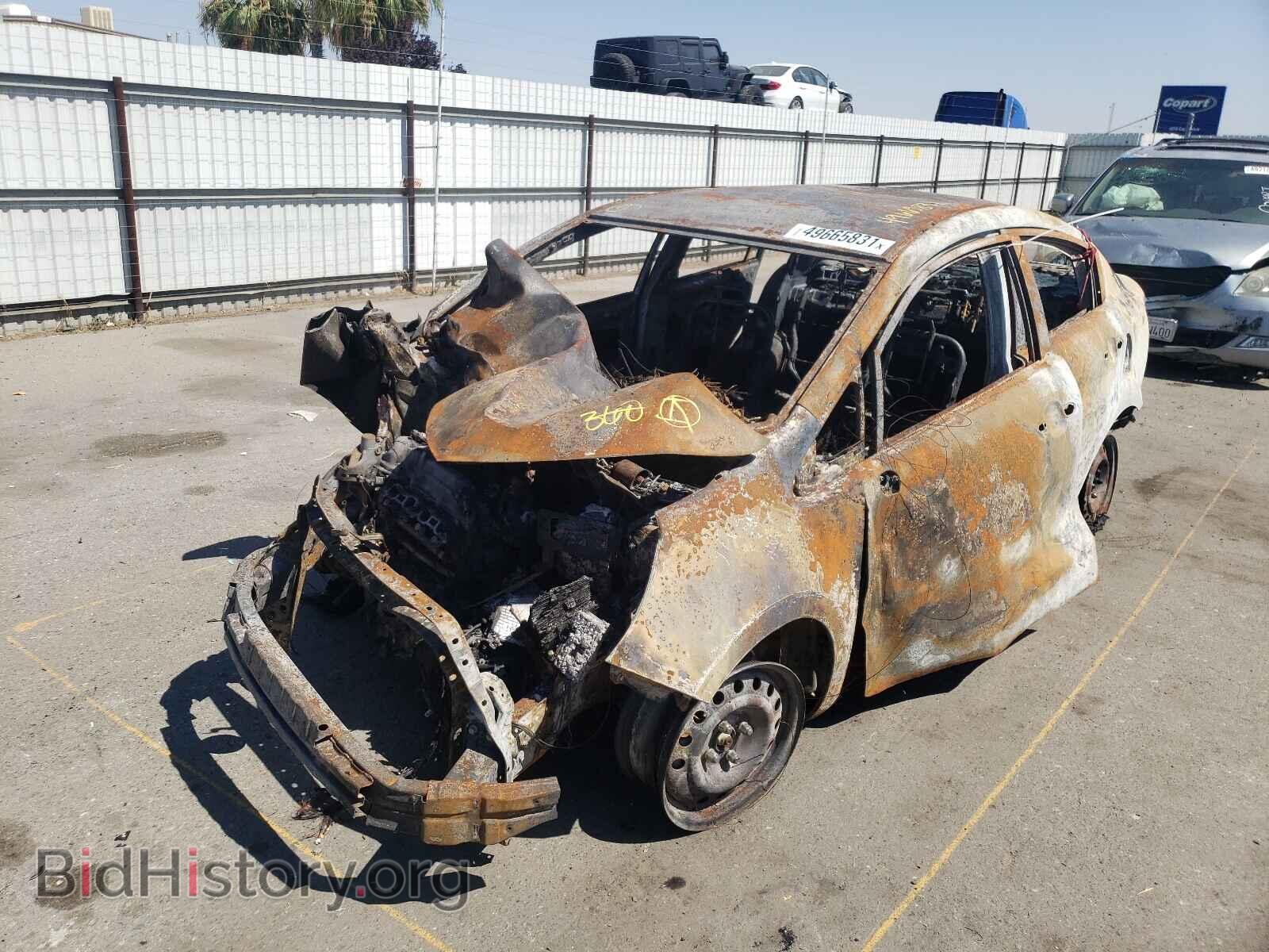 2013 KIA RIO - VIN: KNADM4A34D6231943 - Фото 2
