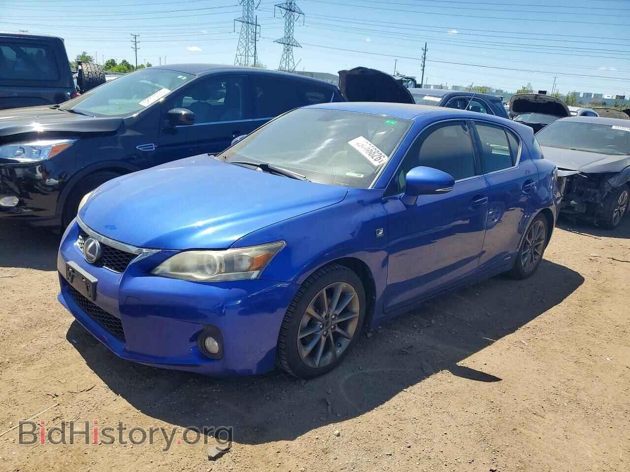 Фотография JTHKD5BH4C2047908 - LEXUS CT 200 2012