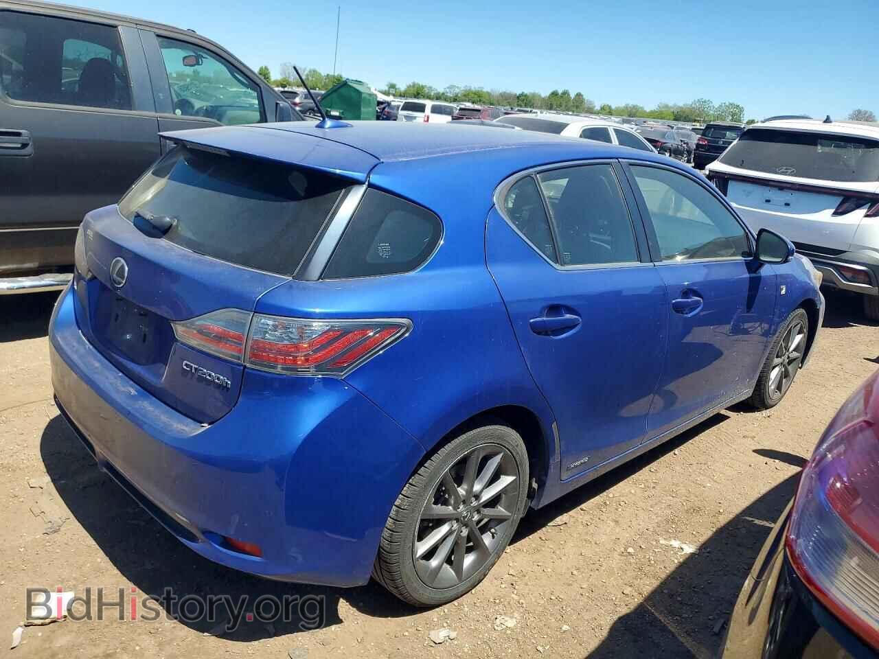 2012 LEXUS CT 200 - VIN: JTHKD5BH4C2047908 - Photo 3