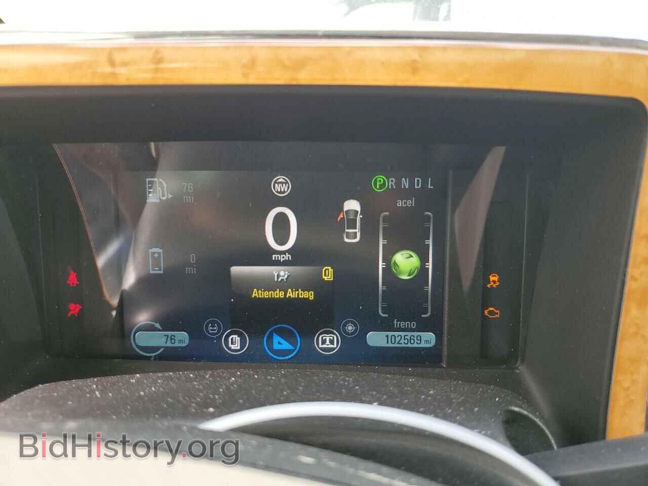 2012 CHEVROLET VOLT - VIN: 1G1RD6E47CU109099 - Фото 9