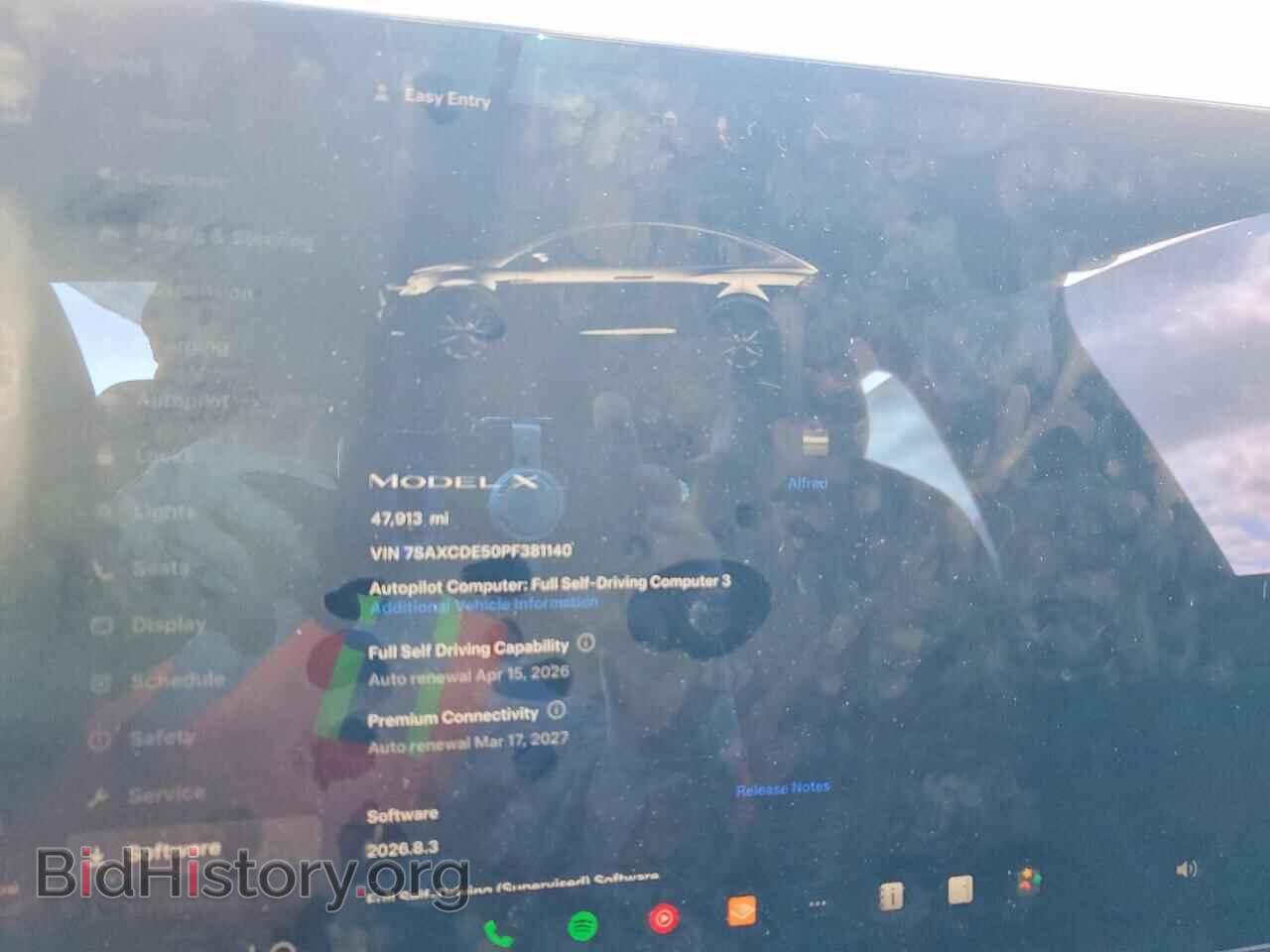 2023 TESLA MODEL X - VIN: 7SAXCDE50PF381140 - Photo 9