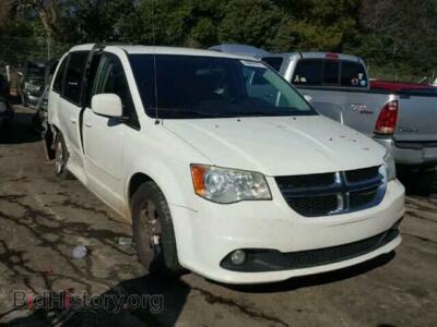 2011 Dodge CARAVAN Grand Cara, белый — VIN 2D4RN5DG0BR618847, Copart