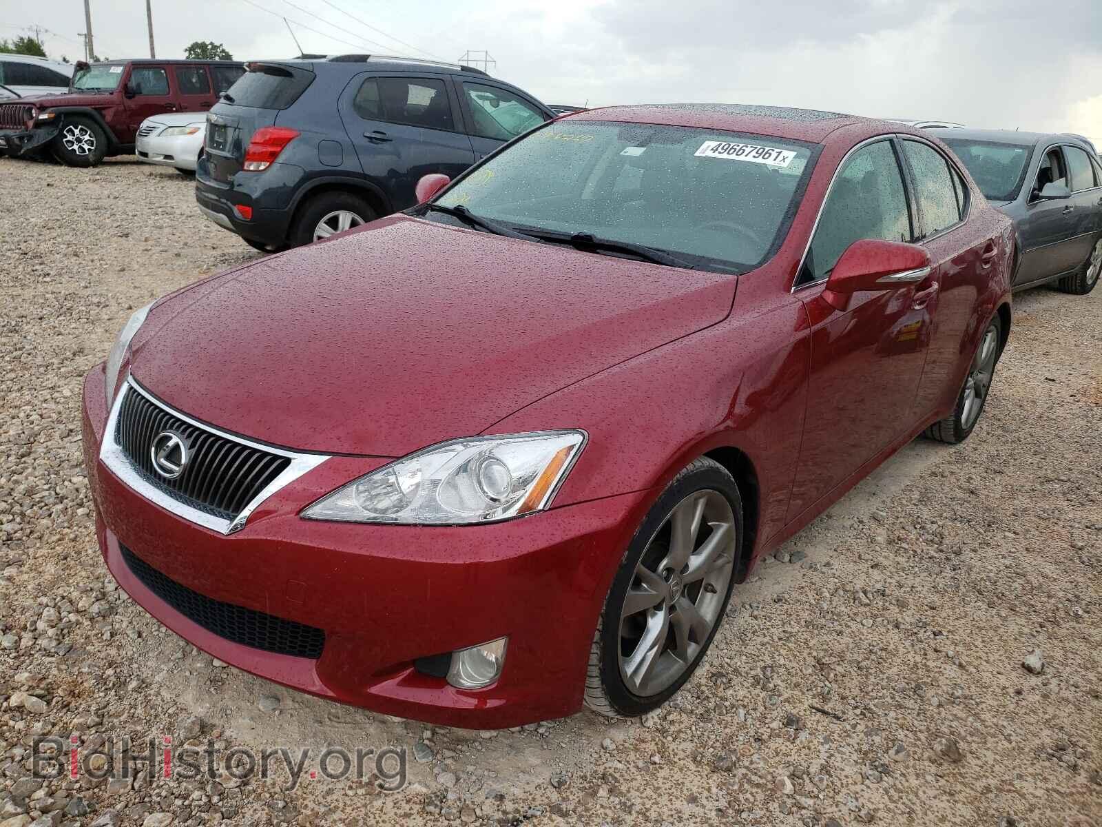 2010 LEXUS IS - VIN: JTHBF5C24A2096267 - Фото 2