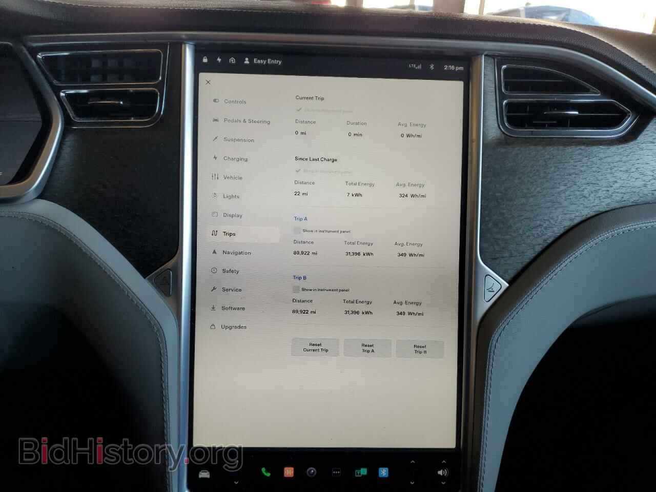 2013 TESLA MODEL S - VIN: 5YJSA1CN0DFP09831 - Фото 9
