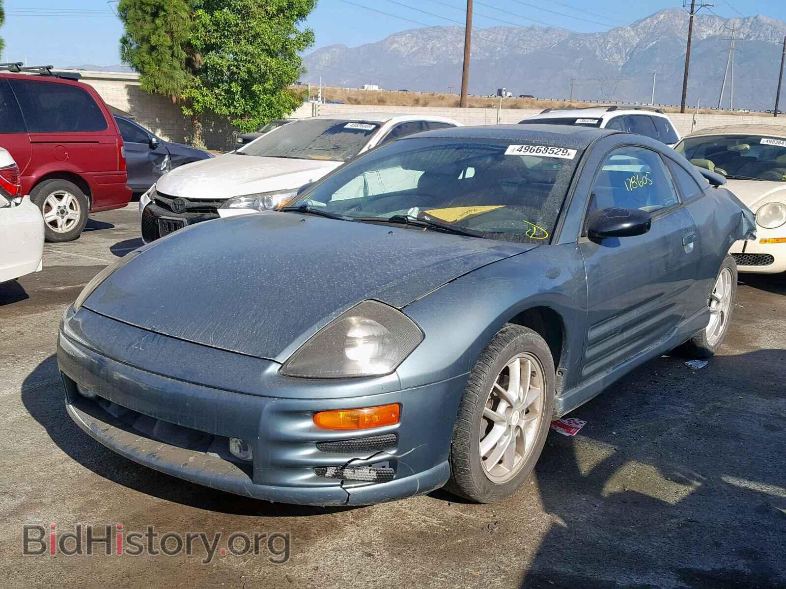 2000 MITSUBISHI ECLIPSE - VIN: 4A3AC84L7YE105547 - Фото 2