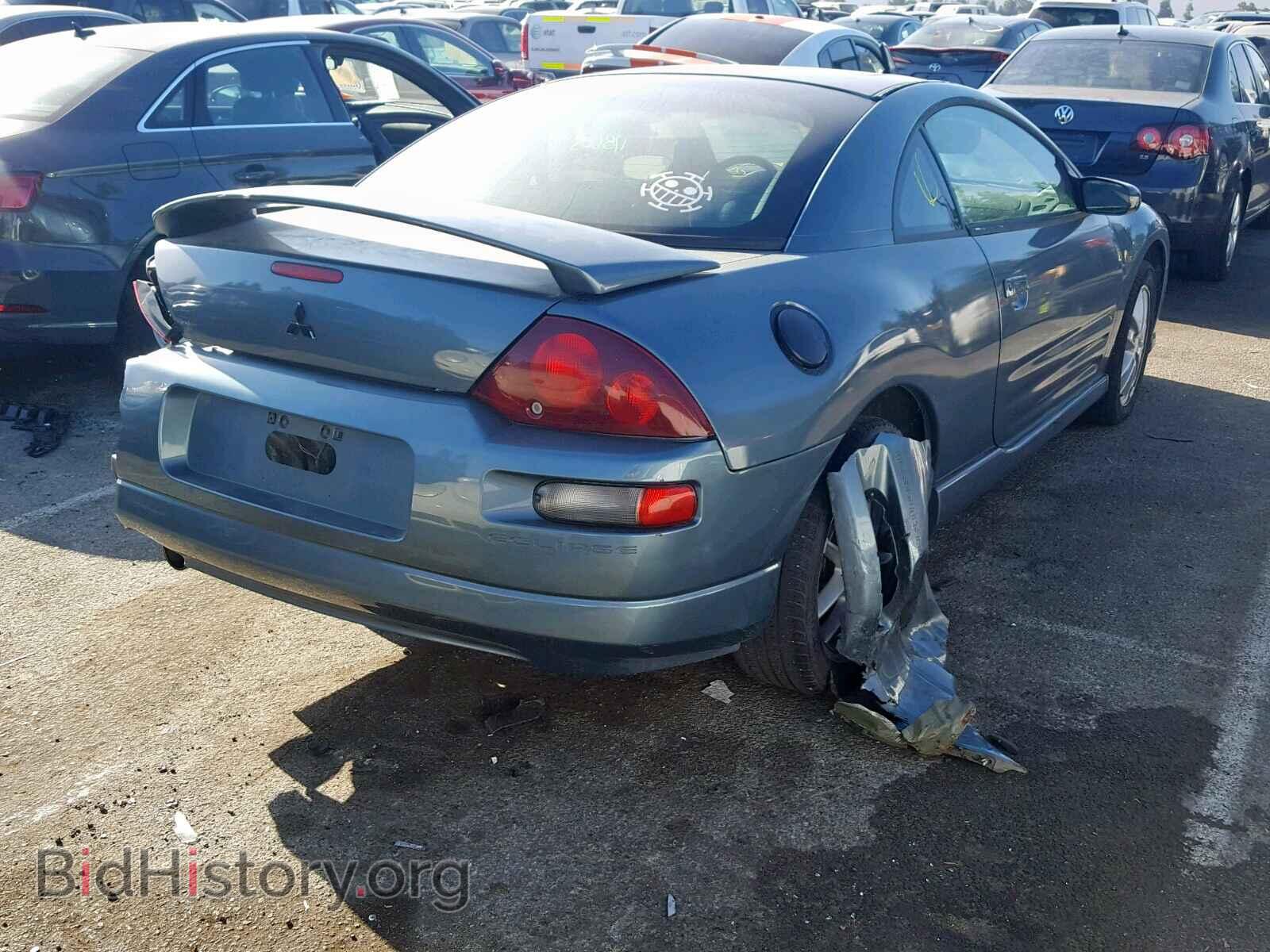 2000 MITSUBISHI ECLIPSE - VIN: 4A3AC84L7YE105547 - Фото 4