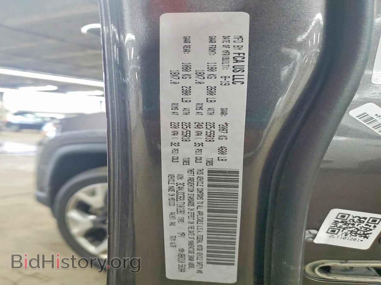 2020 JEEP COMPASS - VIN: 3C4NJDCB2LT101281 - Фото 12