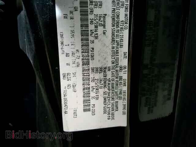 2012 FORD FOCUS - VIN: 1FAHP3H2XCL210619 - Photo 10
