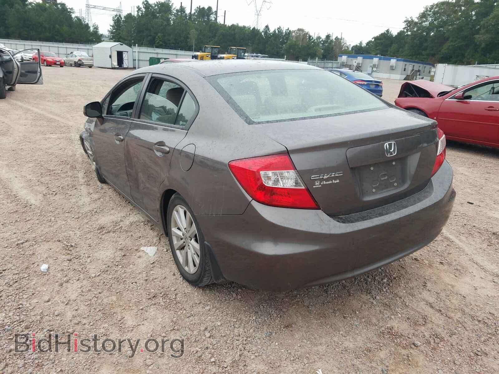 2012 HONDA CIVIC - VIN: 19XFB2F84CE331141 - Фото 3