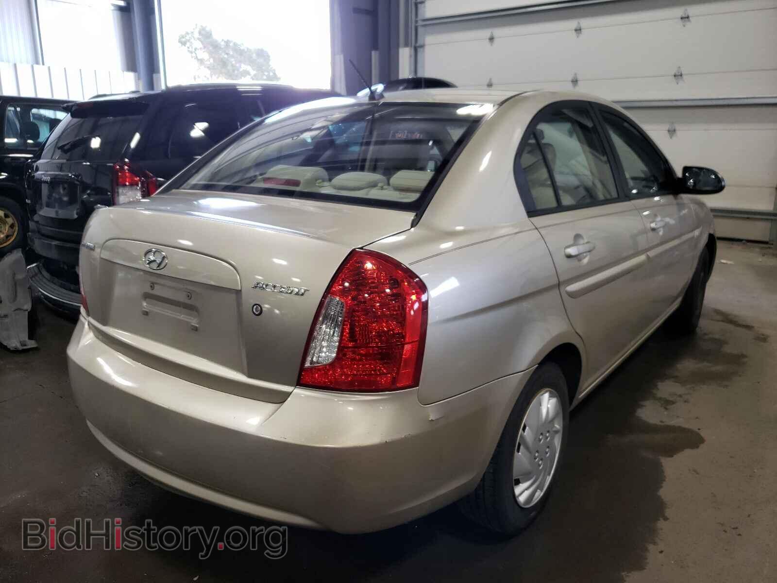 2007 HYUNDAI ACCENT - VIN: KMHCN46CX7U066027 - Фото 4