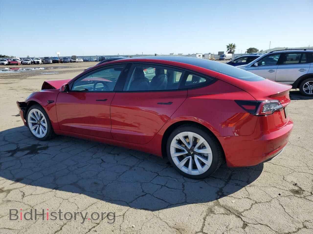 2022 TESLA MODEL 3 - VIN: 5YJ3E1EA7NF304750 - Photo 2