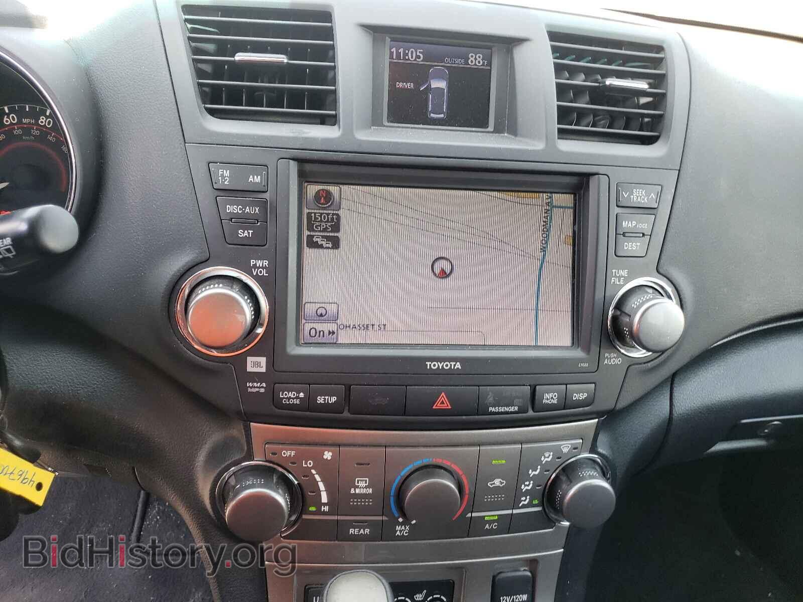 2012 TOYOTA HIGHLANDER - VIN: 5TDZK3EH2CS065032 - Фото 9