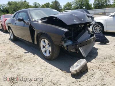 2012 Dodge CHALLENGER, черный — VIN 2C3CDYAG3CH204601, Copart