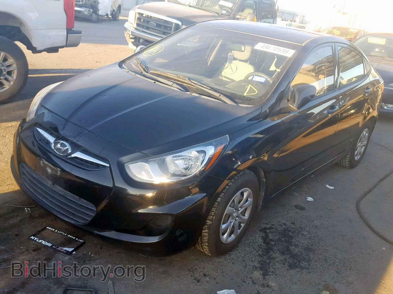 2014 HYUNDAI ACCENT - VIN: KMHCT4AE3EU728669 - Фото 2