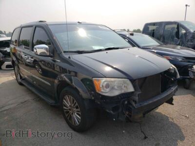 2011 Chrysler MINIVAN TOWN & COU, black — VIN 2A4RR6DG5BR609174, Copart