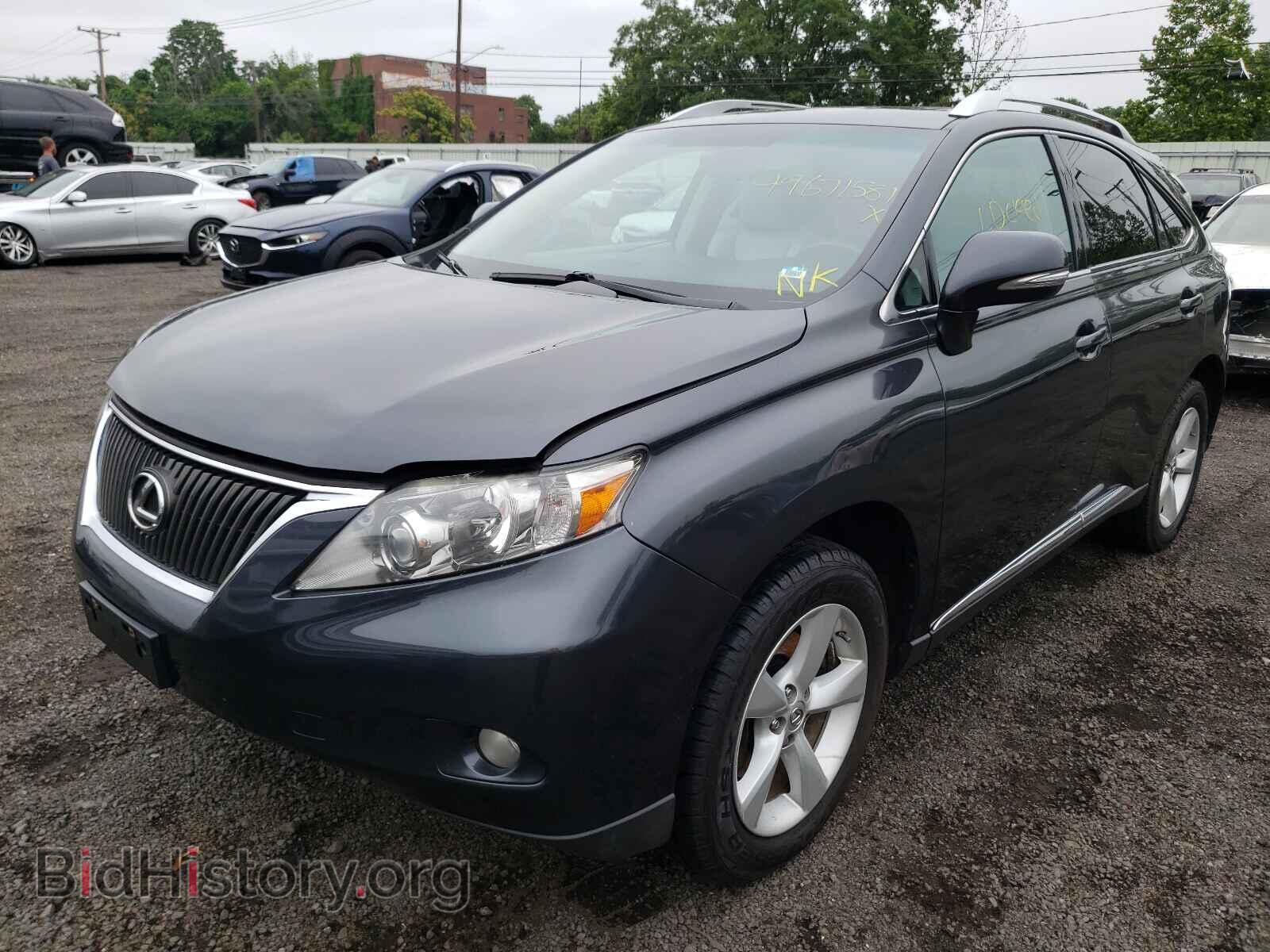 2010 LEXUS RX350 - VIN: 2T2BK1BA3AC001807 - Фото 2