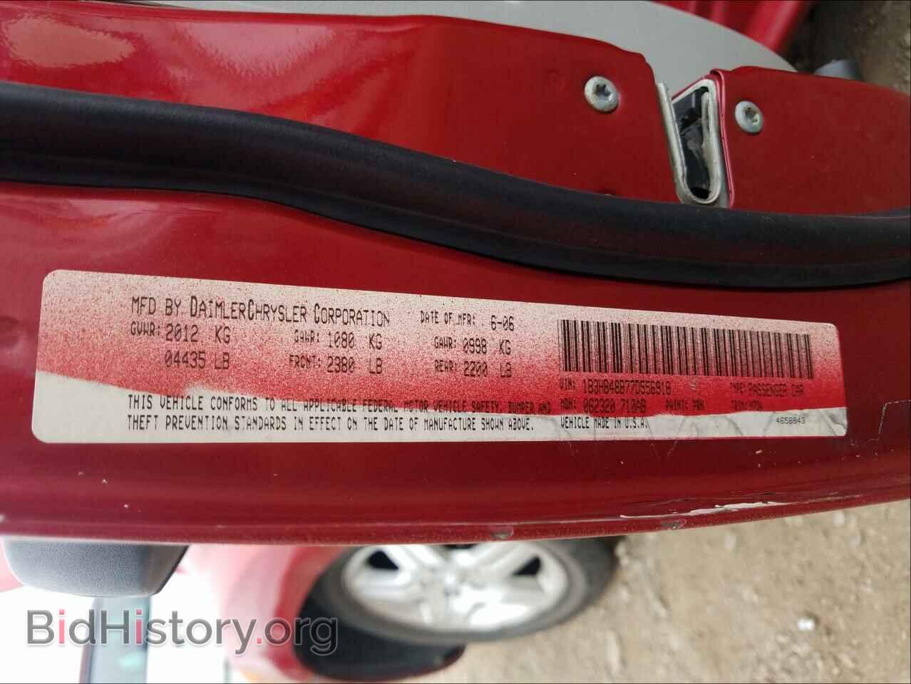 2007 DODGE CALIBER - VIN: 1B3HB48B77D556918 - Photo 10