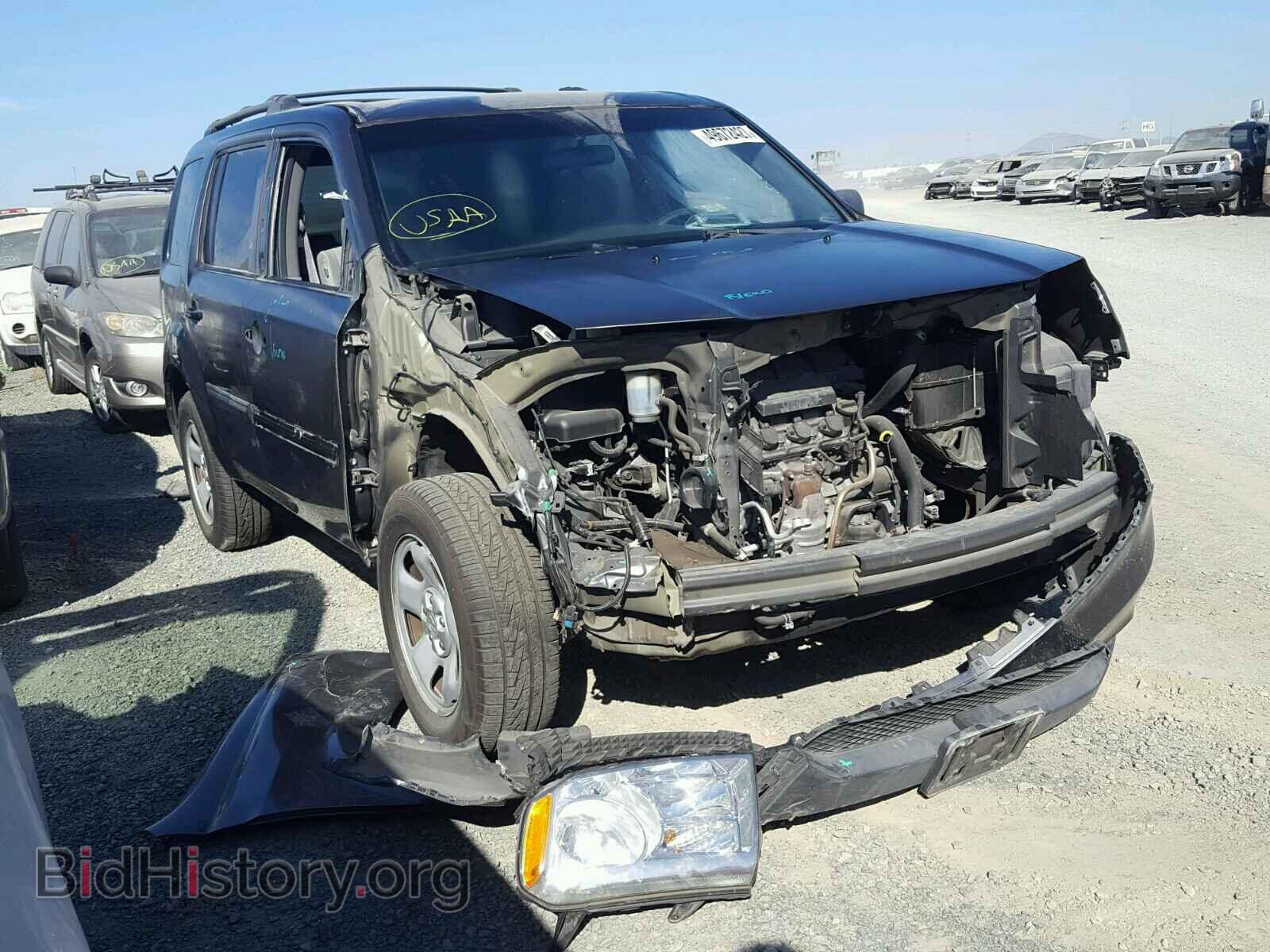 Фотография 5FNYF3H21CB032910 - HONDA PILOT 2012