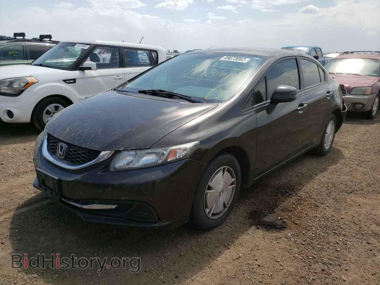 2013 HONDA CIVIC - VIN: 2HGFB2F67DH585657 - Photo 2