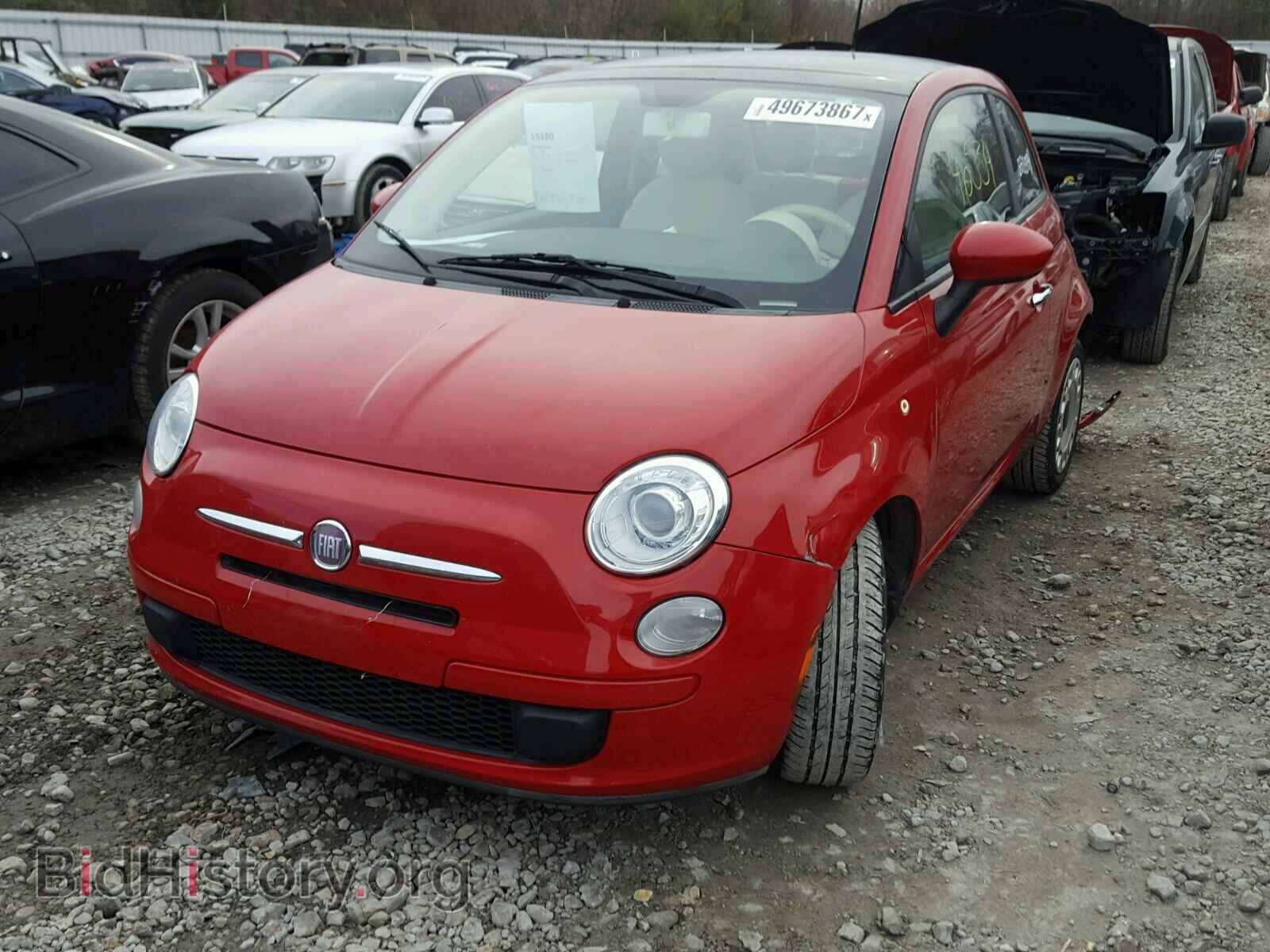 2012 FIAT 500 - VIN: 3C3CFFARXCT223475 - Фото 2