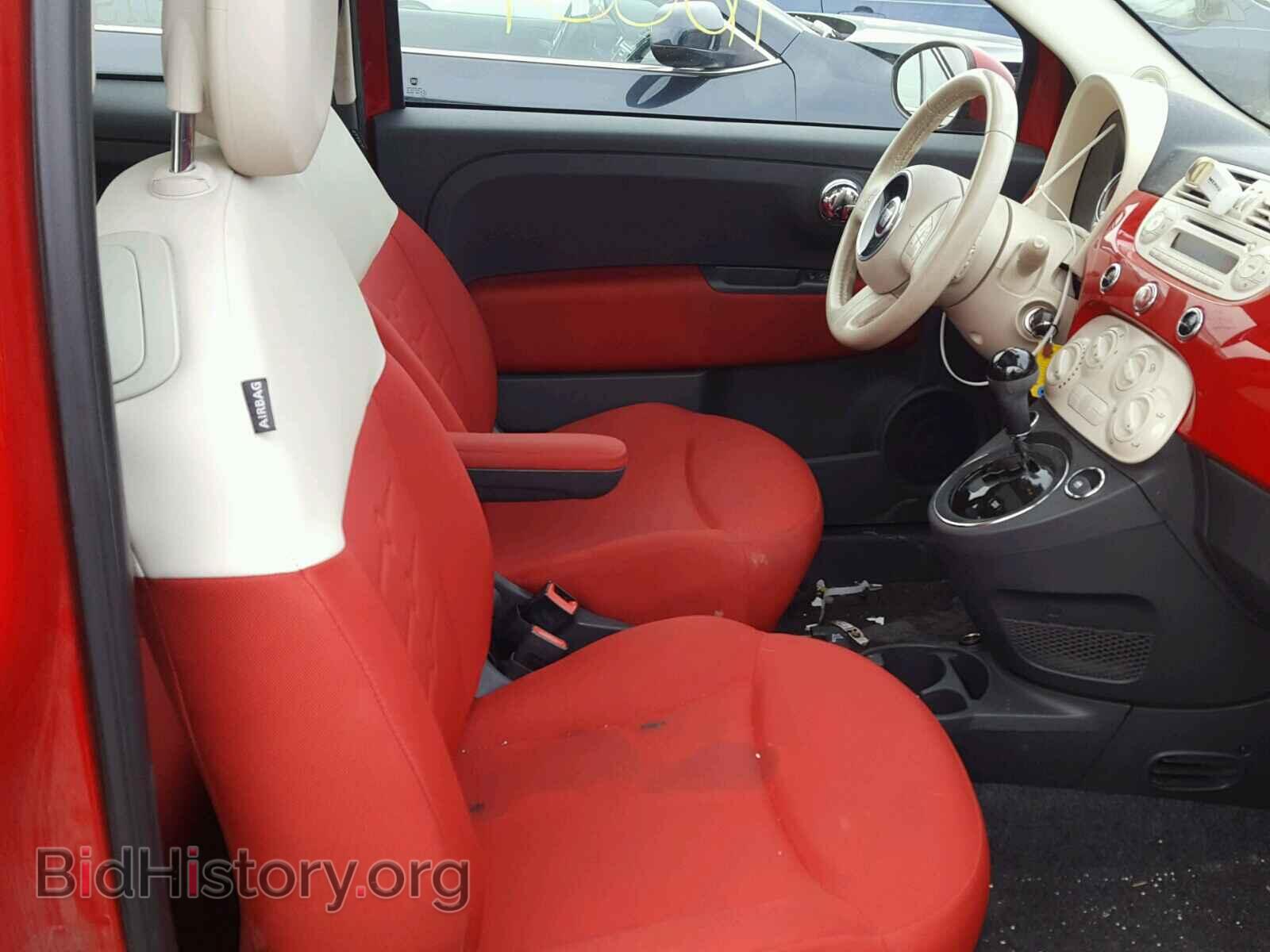 2012 FIAT 500 - VIN: 3C3CFFARXCT223475 - Фото 5