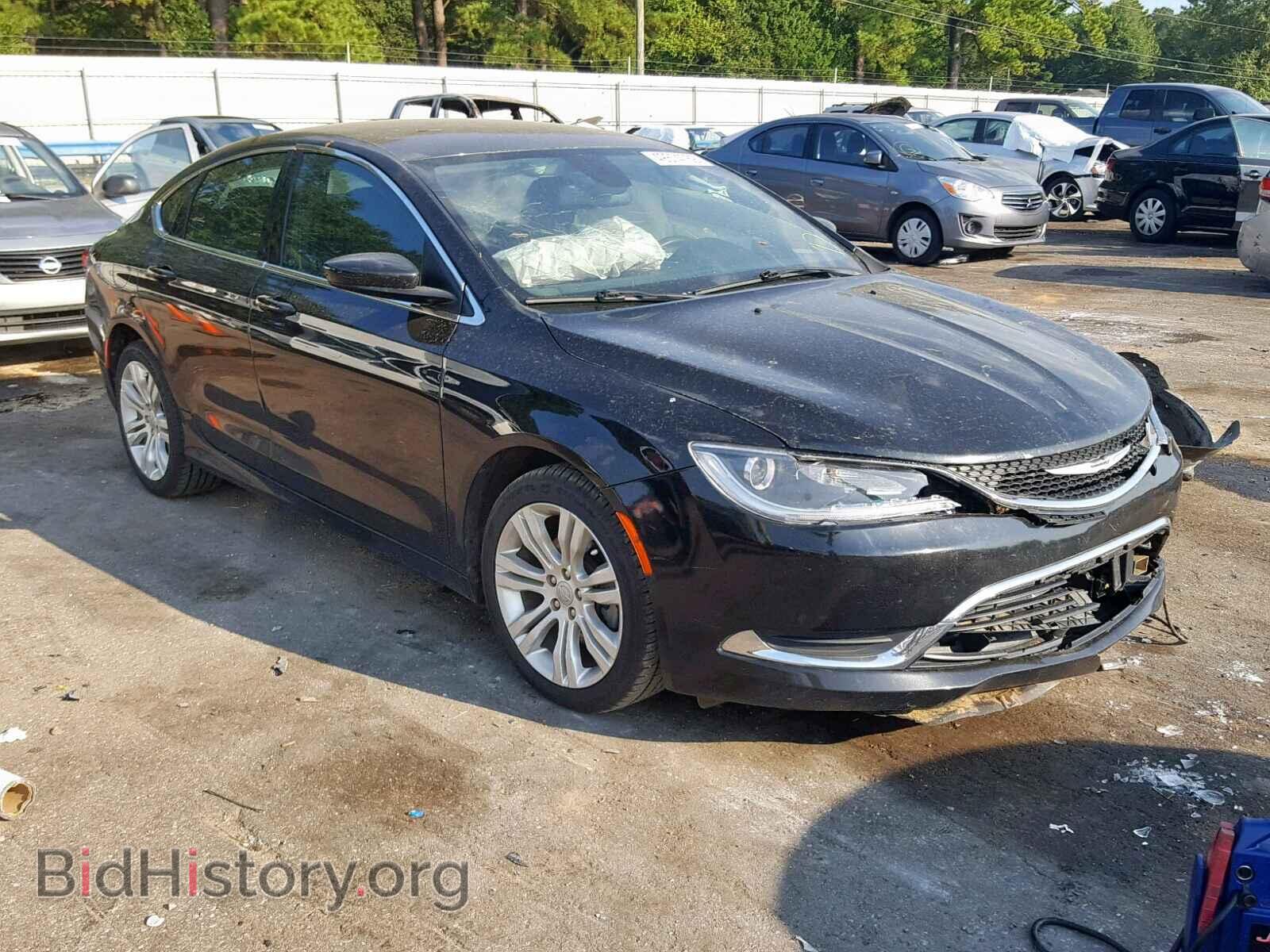 Фотография 1C3CCCAB9FN546351 - CHRYSLER 200 2015